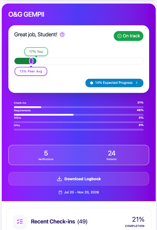 HeyKudu O&G GEMPII Real-Time Student App